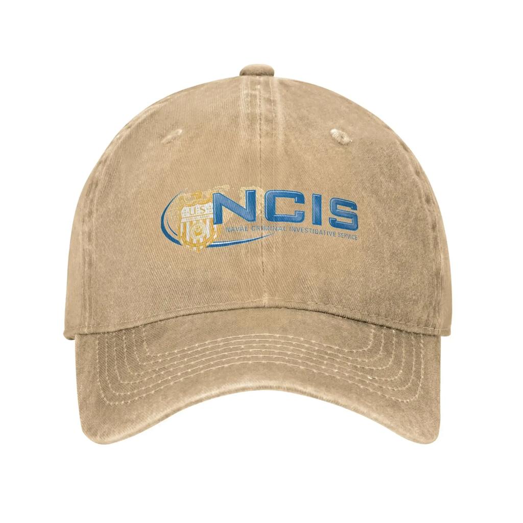 NCIS Naval Criminal Investigative Service Unisex Baseball Caps Distressed Denim Hat Vintage Outdoor  Travel Adjustable Headwear