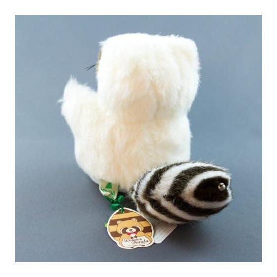 Takenoko red panda mini white stuffed toy 10103