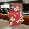 Plain Color Bowknot Patterned Phone Case for iPhone 16 Pro 15 14 Plus 13 12 Pro Max 11 Shockproof Leather Texture Soft Tpu Slim Matte Case Cover