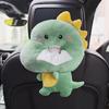 Cute Cartoon Car Tissue Box Creative Short Plush Tissue Box for Car Armrest Box Car Tissue Boxes For The Car Napkin Box Sto