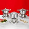 Mini Persönlicher Edelstahl Gas Hot Pot