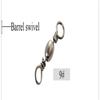 FTK 20 Piece Fishing Steel Hook and Wire Leader with Rolling Swivel Clip 12cm/4.724in 16cm/6.30in 20cm/7.874in