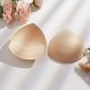 1 Pair Women Intimates Accessories Triangle Sponge Swimsuit Breast Push Up Padding Bra Foam Insert Cotton Chest Enhancers