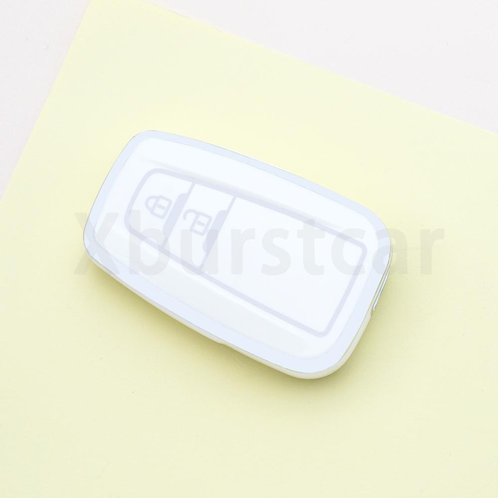 Soft TPU Key Case Keyless Protection Cover  For Toyota Corolla 4Runner Highlander RAV4 Camry Prius Auto Shell Fob Holder Bag