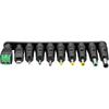 Power Supply AC Adapter DC 9V 1A Power Cord Universal Power Adapter 9V Charger with 10 Interchangeable Jacks Compatible with 1000mA 900mA 800mA 600mA