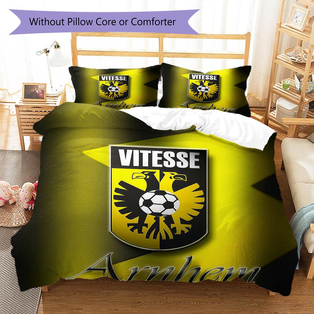 SBV Vitesse Pattern Bedding Quilt Set Quilt Cover Pillowcase Home Decoration Birthday Gift (1 * Duvet Cover + 2 * Pillowcase, Without Core)