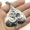 1pcs Big OM Pendant For Necklace Making Large Lotus Yoga Om Symbol Charms Pendant DIY Handmade Jewelry Making Accessories