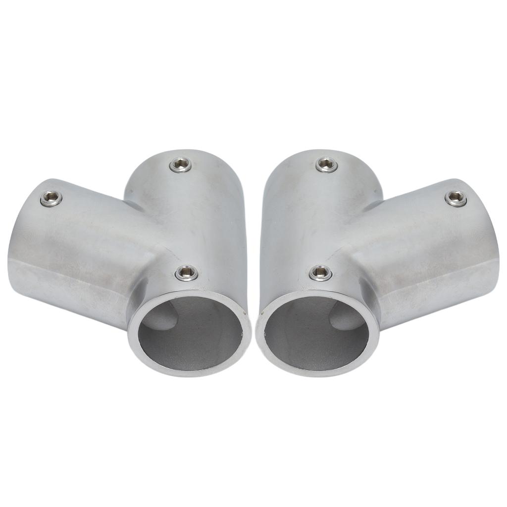 1 Paar Bot Handreling Fittingen Onderdelen 60 Graden 316 Roestvrij Staal Marine Hardware Links Rechts