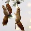 Cartoon Squirrel Ornament Christmas Tree Hanging Decoration For Christmas Tree And Nursery Room Wedding Holiday Party