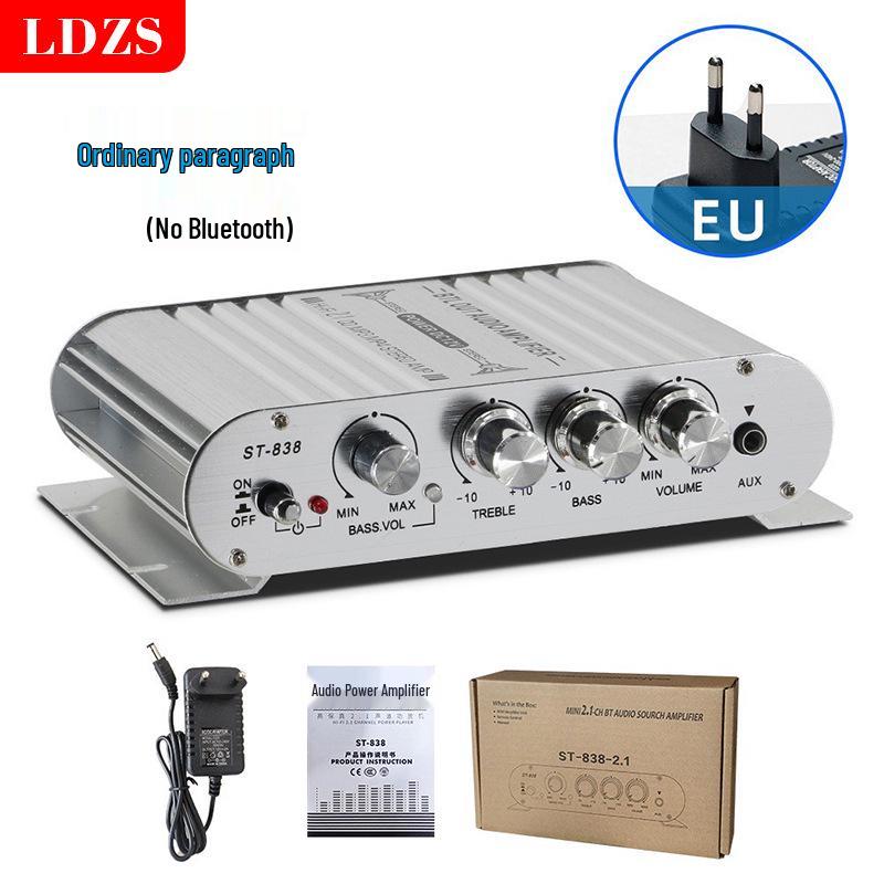 ST-838 2.1 Channel Bluetooth Subwoofer Amplifier with Super Bass