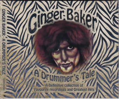 CD GINGER BAKE - A Drummer's Tale ESPDCD001 Espresso Songs  2014 UK Jazz Used