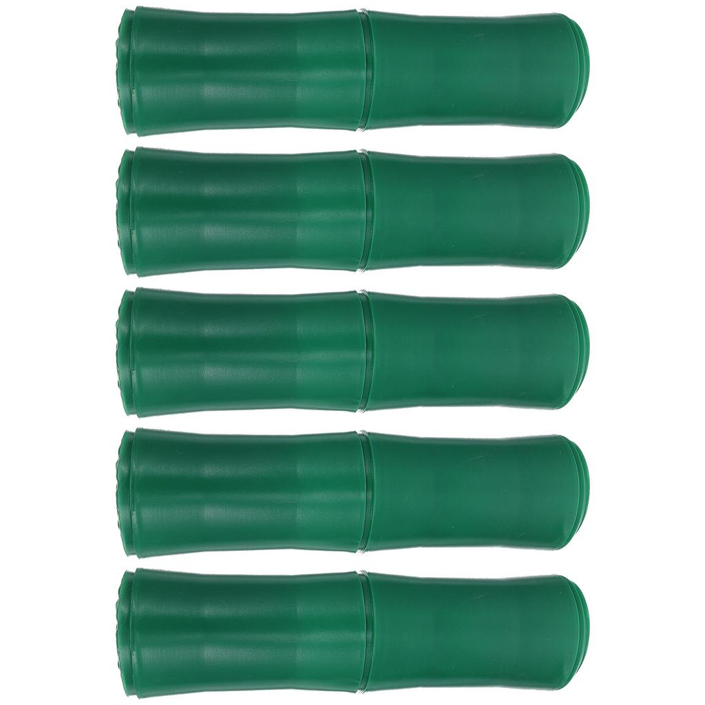 5Pcs Artificial Bamboo Tube Decor for Sewer Pipe Drain Decoration Outdoor Indoor Heating Garden Water Protection DIY Landscape