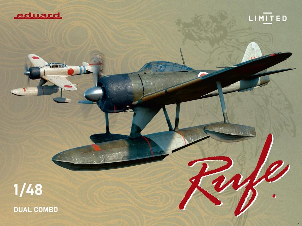 Eduard 1/48 Dual Combo Limited Edition Japanische Marine Typ 2 Wasserflugzeugjäger Plastikmodell EDU11171