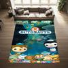 Octonauts Game Room Non-slip Mats Are Also Suitable for Men's Bedrooms, Living Rooms, Sofas, and Other Places, and Are Washable,