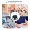 Half Ball Shape Retro Needle Cushion Soft Elastic Design Metal Base Pin Cushion  For Sewing