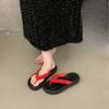 New Style of Thick-soled Women's Shoes Herd-shaped Beach Flat Slippers