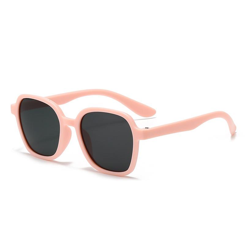 New Fashionable Candy Colored Children's Sunglasses for Boys and Girls Trendy and Cool Styling Glasses UV Resistant Sunglasses