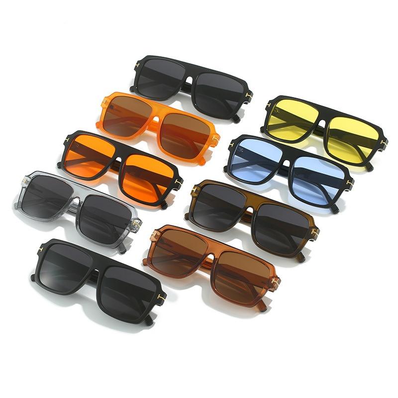 Vintage Classic Oversized Square Sunglasses Women Men Punk Big Frame Outdoor Driving Sun Glasses