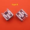 10PCS NEW A Type Flat Angle 180 Degree Female USB PCB Connector Socket USB Jack Plug