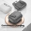For Apple Airpods Pro 3 Case Cover 2025 Clear Magnetic Automatic Lock Case with Phone Stand &Cleaning Kit for Airpods Pro 3 Case