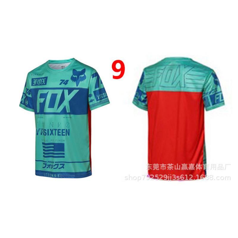 Herren Kurzarm-Motorrad-Fahrradtrikot Schnelltrocknend Offroad-Radfahren Disc-Sportarten