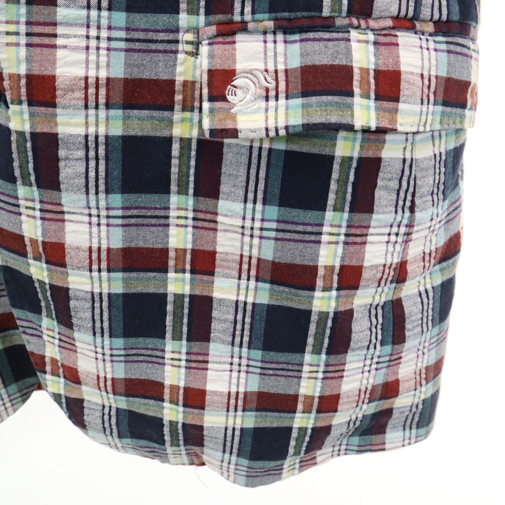 LOVELESS Check Pattern 7 minutes sleeve Seersucker tailored jacket 2 Men's Used