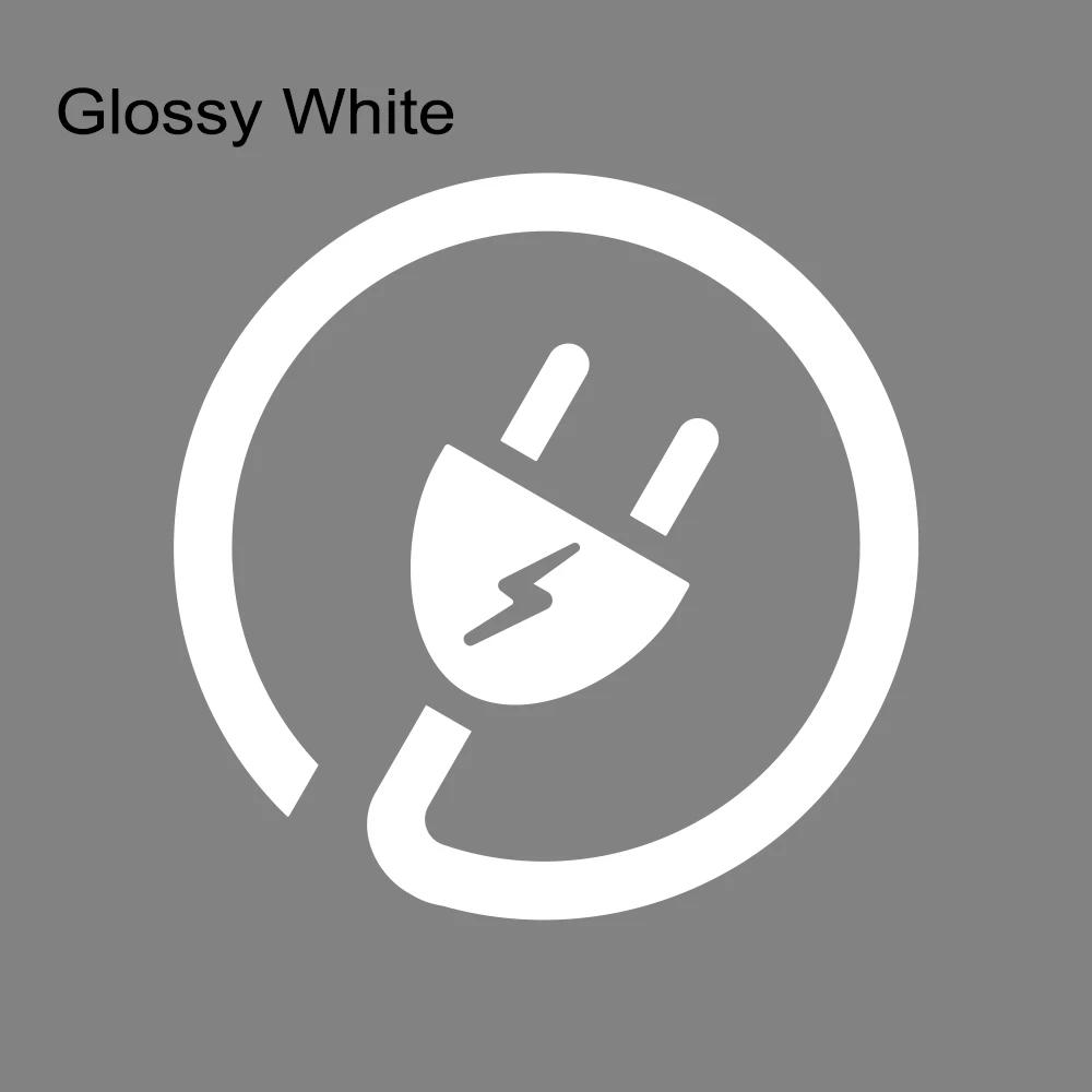 Creative Car Stickers Electric Plug Lightning Sign Vinyl Decal Personality Graphics Decal Auto Tunning Decoration Accessories