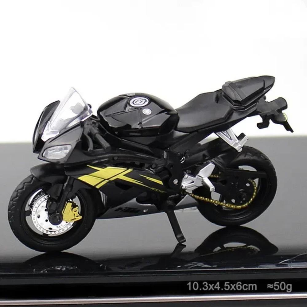 1:18 Ninja Hx816 H2R Diecast Motorcycle Model Workable Shork-Absorber Toy For Children Gifts Toy Decoration
