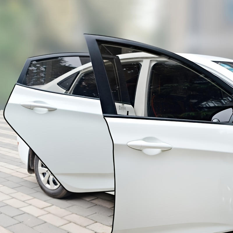 5/8M PVC Car Door Edge Protection Strip Auto Door Anti Collision Strip Door Moldings Trim Adhesive Scratch Protector