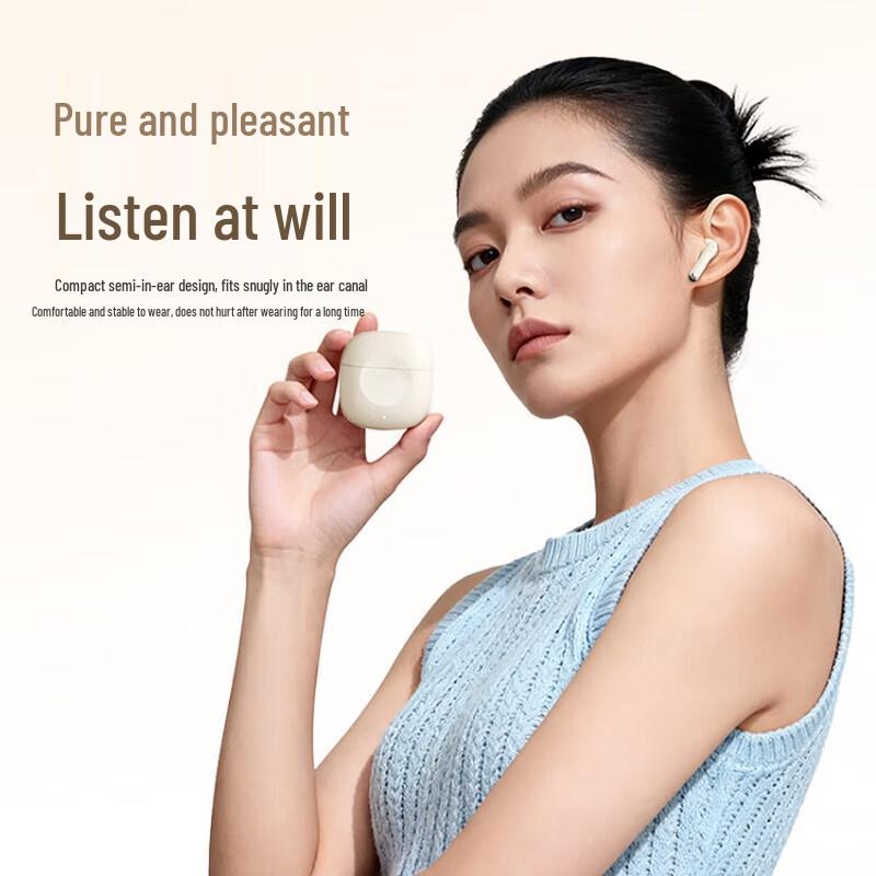 WOPOW TWS31 AI Noise Cancelling Semi-in-ear Bluetooth Earphones