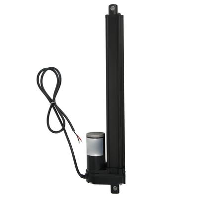 Siłownik Elektryczny 12V 3000N Siłownik Liniowy do Podnośnika Przemysłowego Silnik Szczotkowy DC 350mm 13,8 cala
