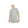 Sportswear Logo Knit Sports Short Sleeve Gray Men's DA0654-010