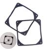 2/4Pcs 120X120Mm Anti Vibration Silicone Rubber Fan Gasket For Computer Case Fan Shock Proof Absorption Pads