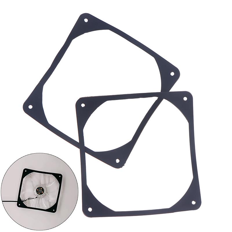 2/4Pcs 120X120Mm Anti Vibration Silicone Rubber Fan Gasket For Computer Case Fan Shock Proof Absorption Pads