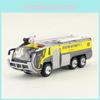Alloy Airport Simulation Fire Trucks Model Toy With Sound And Light Functions