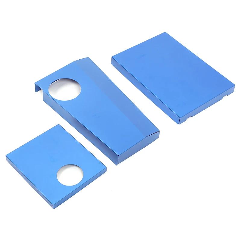 

Aluminum Alloy For Chevrolet Corvette C7 2014-2019 Engine Protect Cap Car Antifreeze Fuse Box Cover Accessories синій