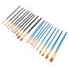 20 Pcs Watercolor Brushes Elastic Nylon Brush Head 10 Different Sizes Watercolor Brushes Set for Artist Beginners