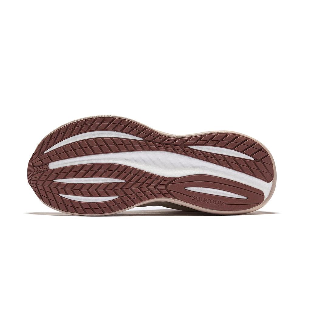SAUCONY TRIUMPH Victory 22 Scarpe da Corsa in Tessuto Unisex Marrone Cachi S20964-500