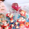 Anime gullfisk prinsesse Ponyo mikro landskapspynt mini lysende gullfisk ji glass diy skrivebordsmodell dukkehusdekor leker