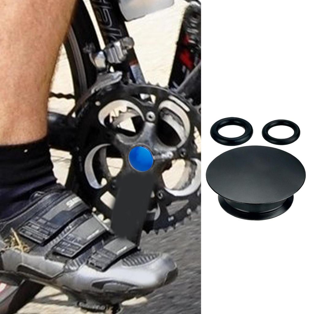 Cycling Crankset Cover Multipurpose Crank Dust Cover Portable Cycling Accessories Lightweight Crank Cover for Mountain & Road