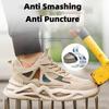Unisex Arbeitsschuhe Leichte Stahlkappe Sicherheitsstiefel Atmungsaktive Anti-Smash Sneaker Ganzjahres-Freizeitschuhe für die Ausbeutung