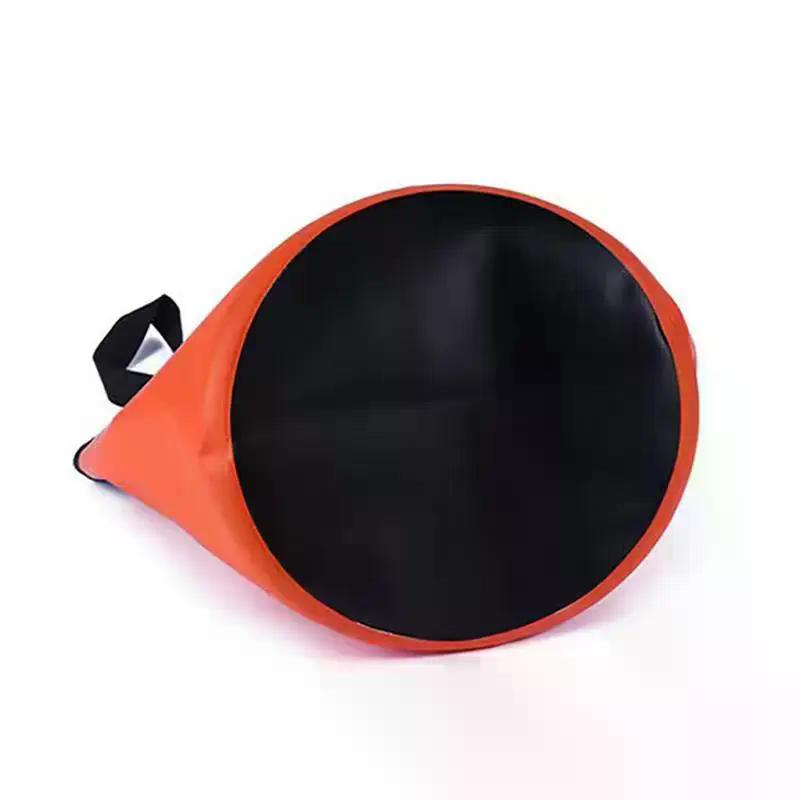 Portable Foldable Water Bucket Multifunctional Outdoor Camping Washing Bag Car Wash Bucket Collapsible Sink