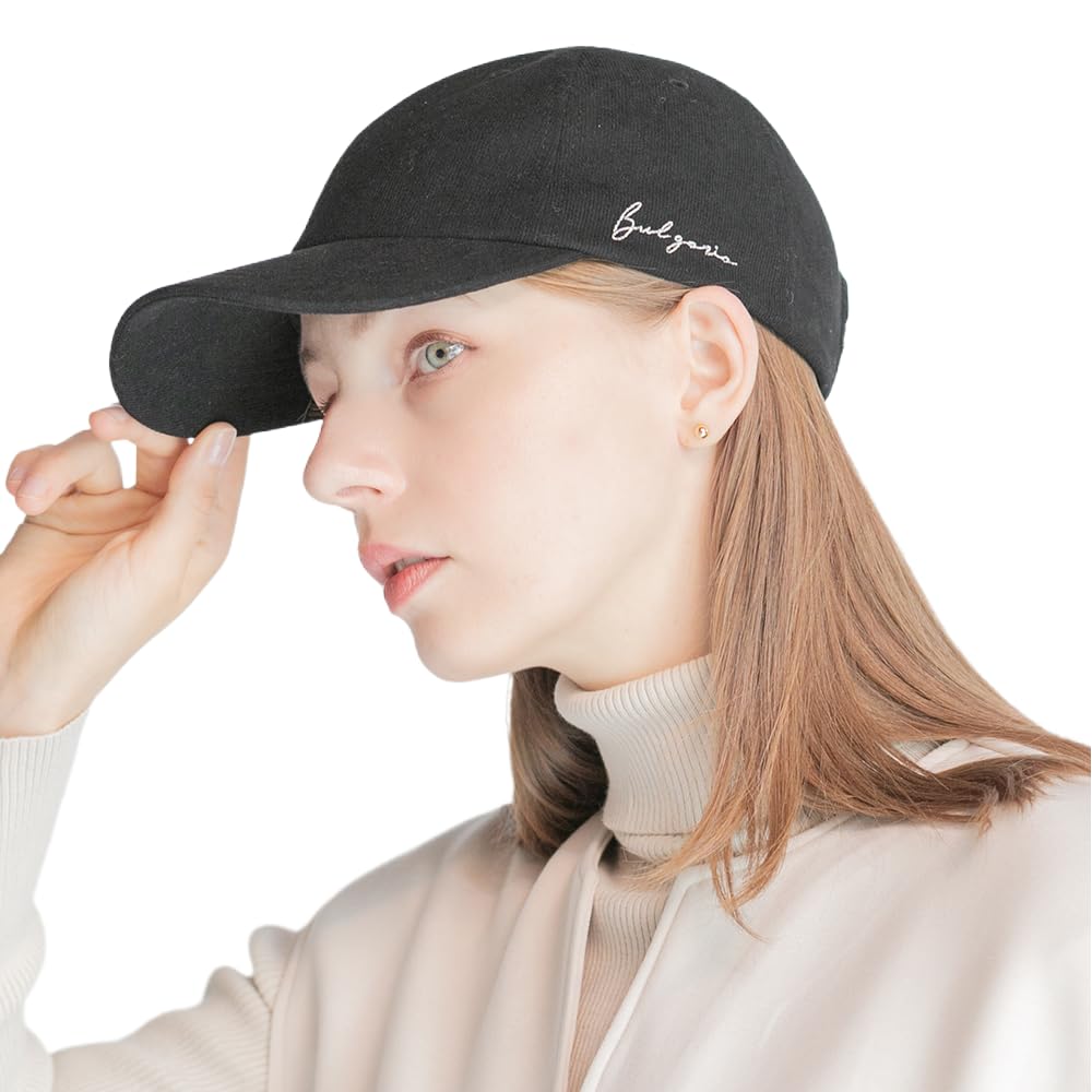ICHIYON Fine corduroy cursive embroidery cap [14+ PLUS] / 103823-131-103