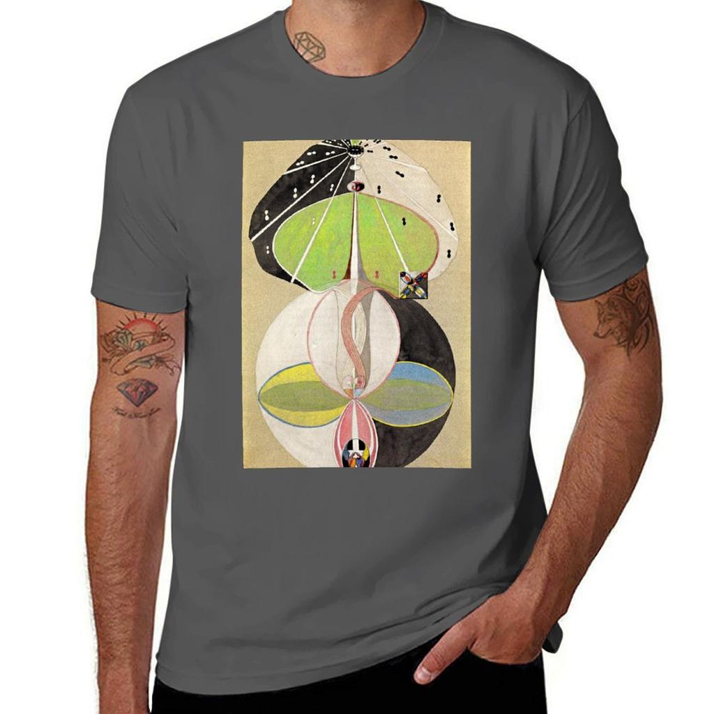 Hilma af Klint The Tree Of Knowledge No. 5 Series W 1915 T-Shirt man t shirt designer t shirts for man graphic funny T-Shirt