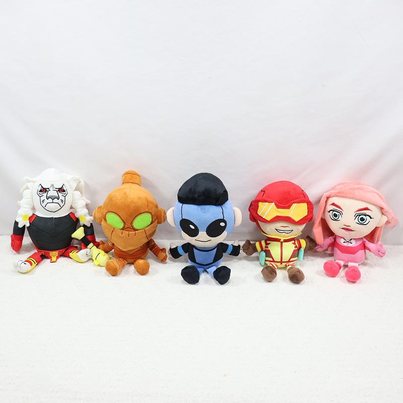 New Product Invincible Peripheral Animation Cartoon Plush Doll Toy Doll Birthday Gift for Friends and Besties