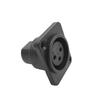 Kunststoff XLR 3-Pin Stecker & Buchse, Gerader Pin
