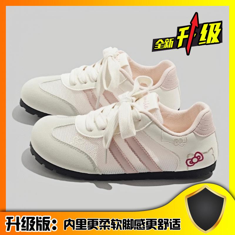 

Sweet German training mesh board shoes women s summer new chic niche design round head student breathable 40