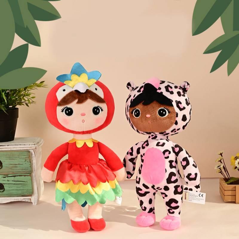 Metoo Keppel Plush Toy Rave Party Panther Macaw Doll Children Gifts Holiday