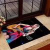 Taylor Swift Angel Themed Anti-Slip Rugs - Polyester Home Decor, Suitable for Bedrooms, Living Rooms, Doorways, Studios, and Decorations