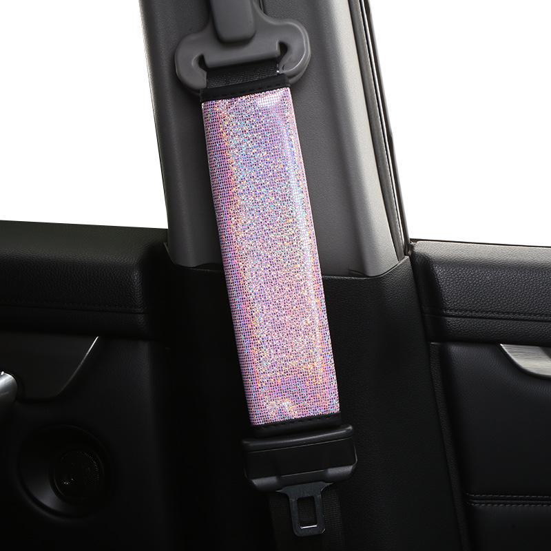 Colorful Gold Elastic Steering Wheel Handle Band Without Inner Ring